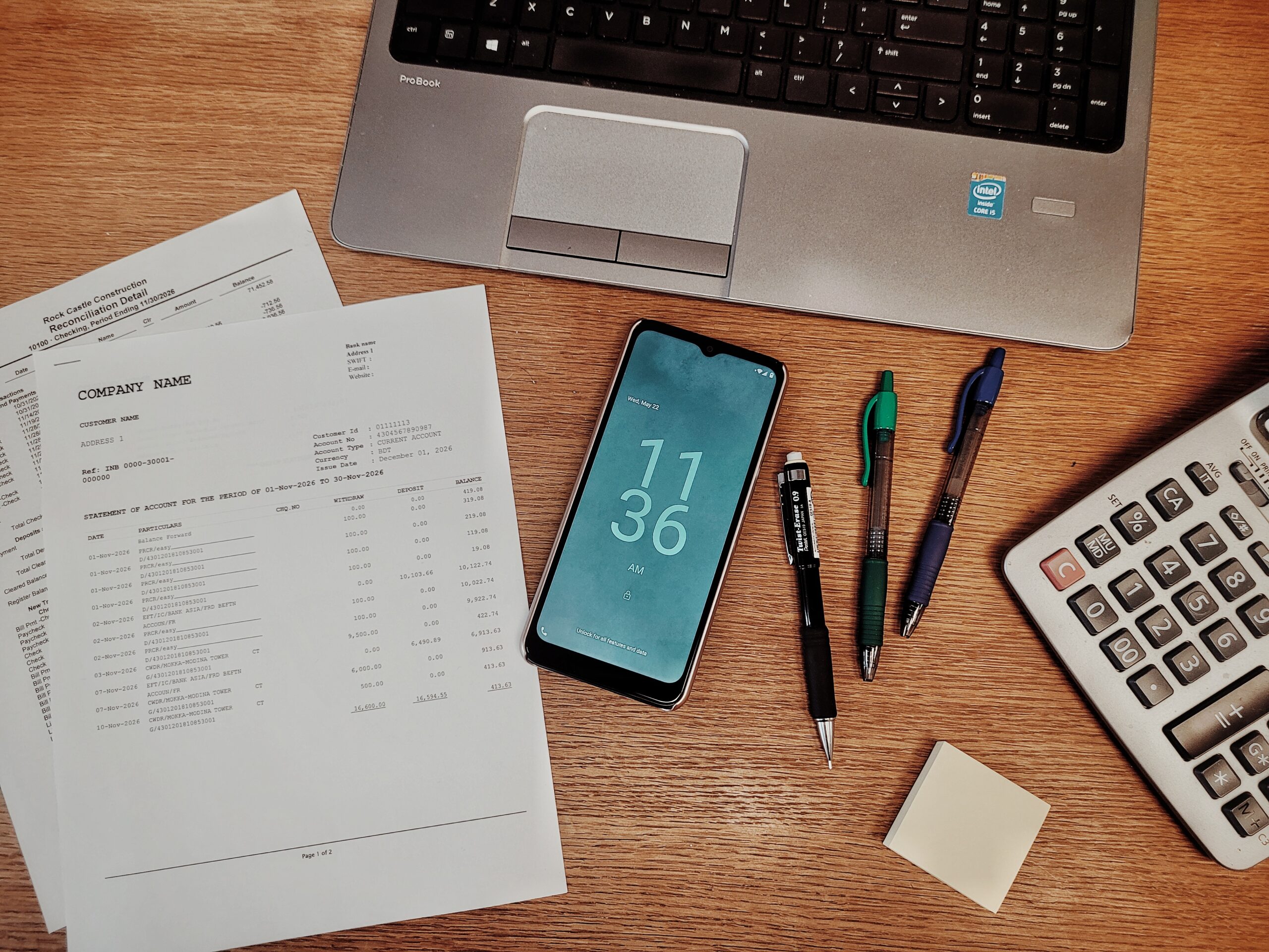 Bookkeeping